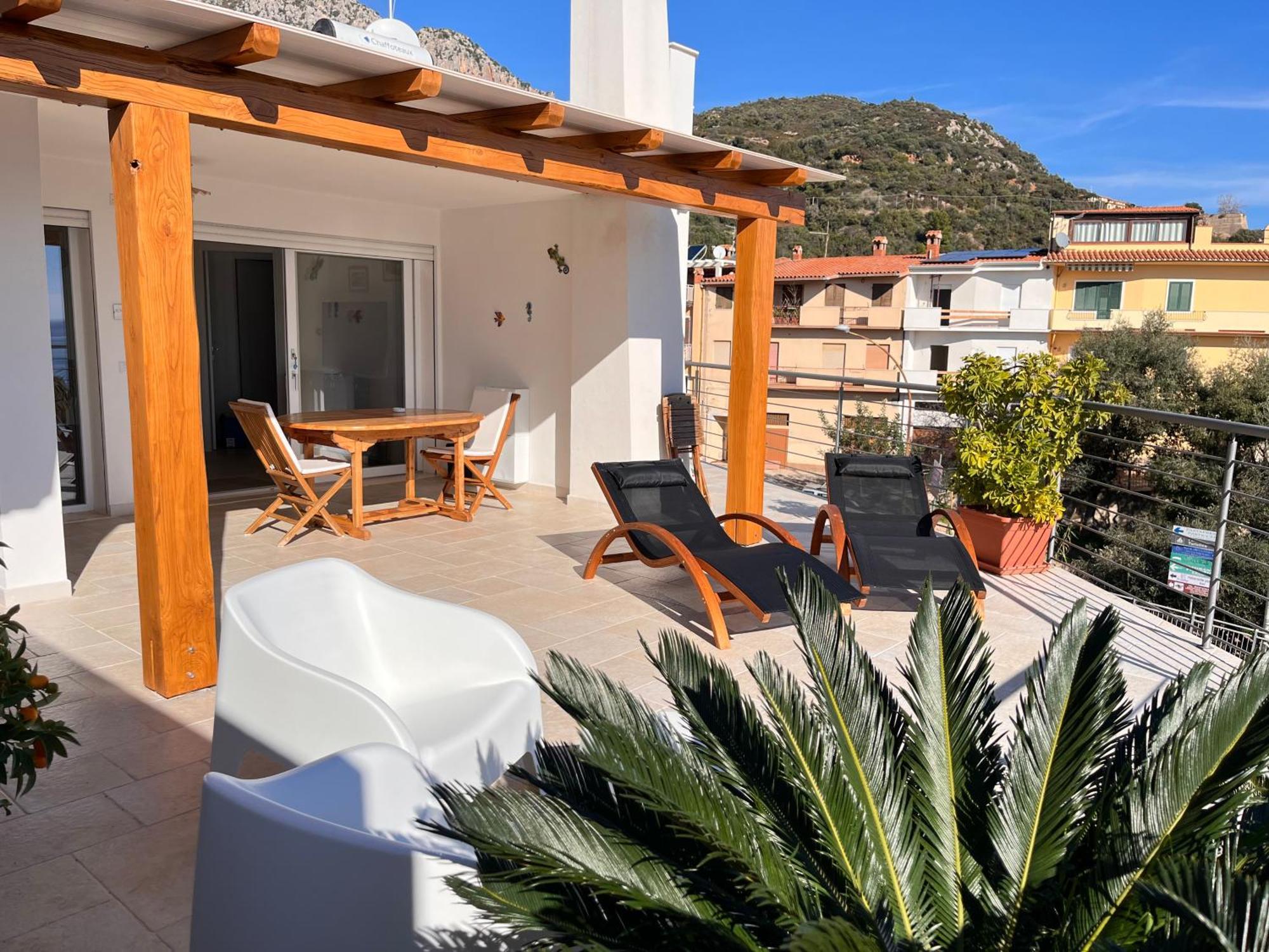 Sea House Iun Q7317 Apartment Santa Maria Navarrese Exterior foto